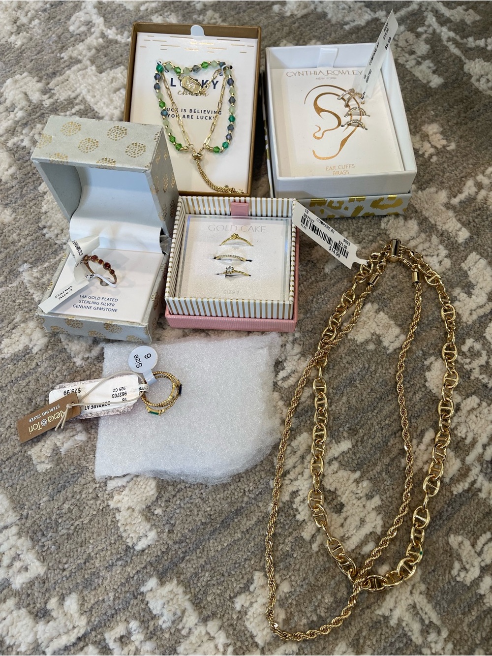 NWT Gold Jewelry Bundle